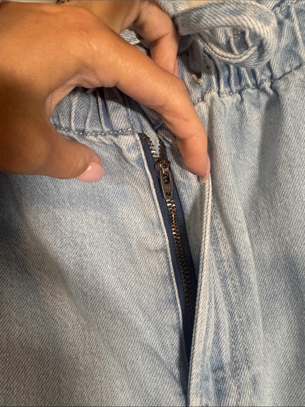 Madewell Tie- Waist Denim Shorts - Picture 7 of 10